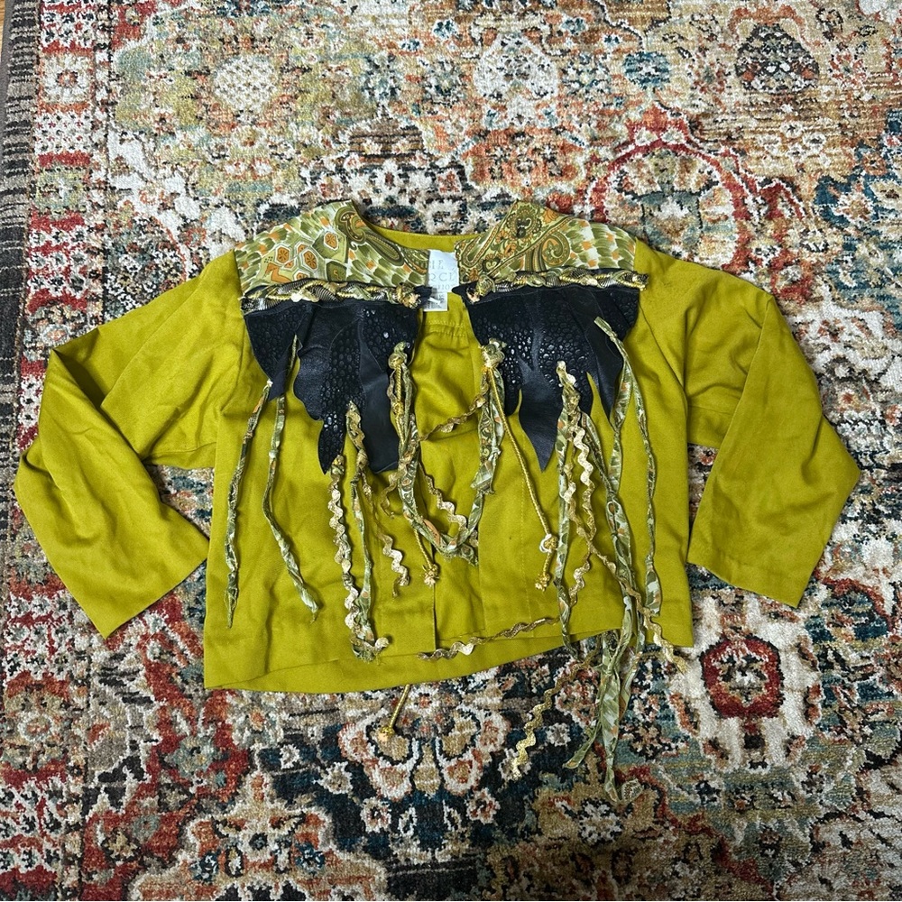 Vintage bard core ren faire jacket